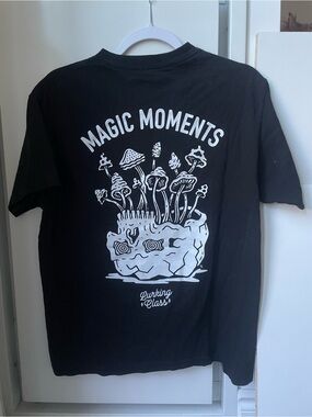 "Magic Moments" Pocket Tee - Black